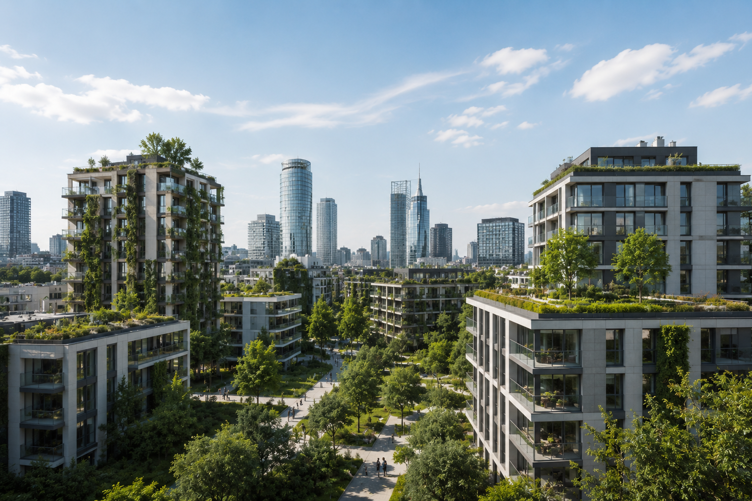 Città di fuoco con l’asfalto a 60°C. La svolta verde oltre il cemento