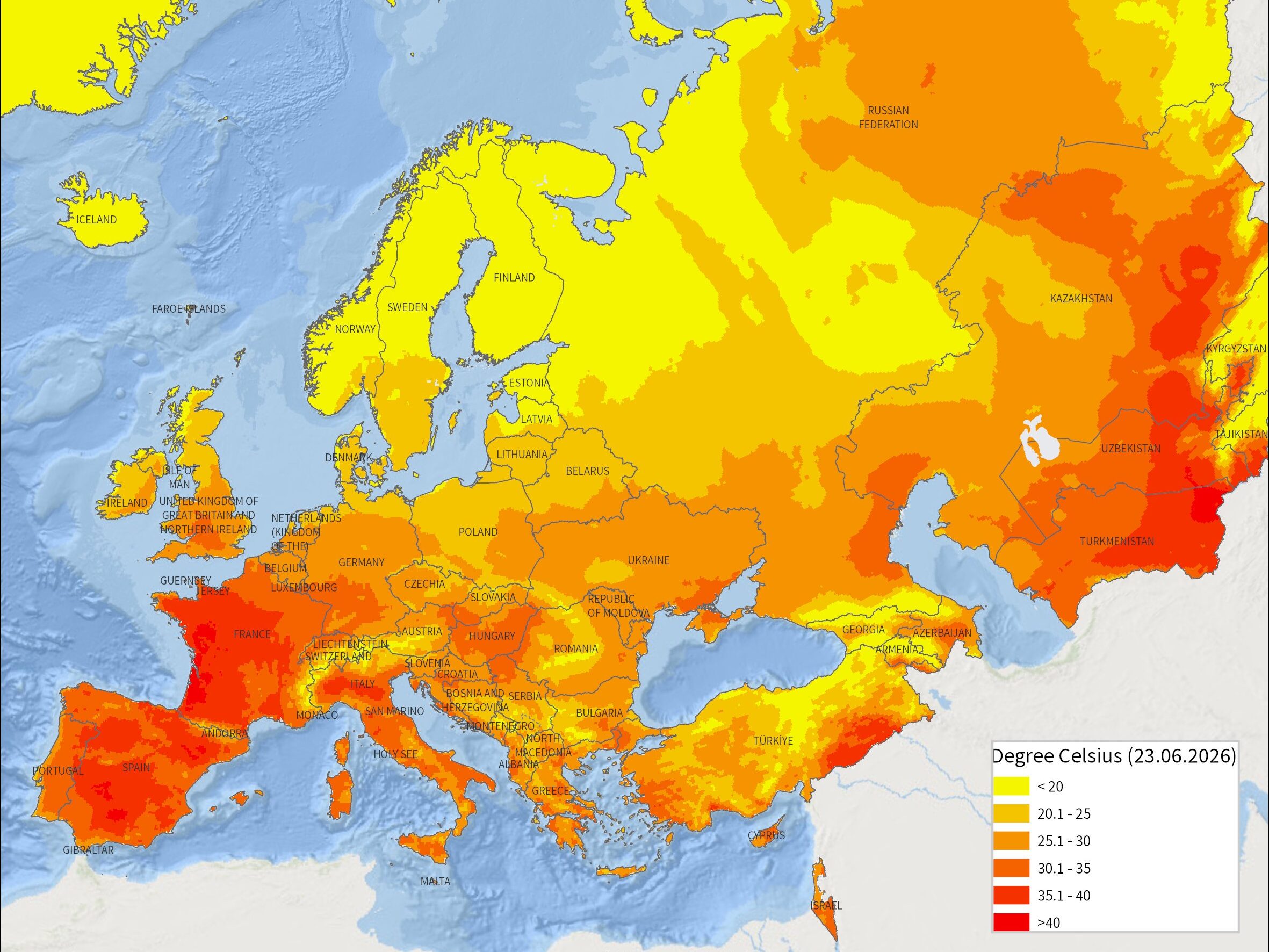 Caldo, le città italiane tra bollini rossi e rifiuti climatici