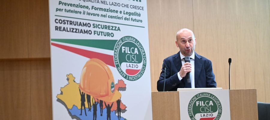 Cantieri nel Lazio: 41 morti negli ultimi 5 anni, l’allarme della Filca Cisl