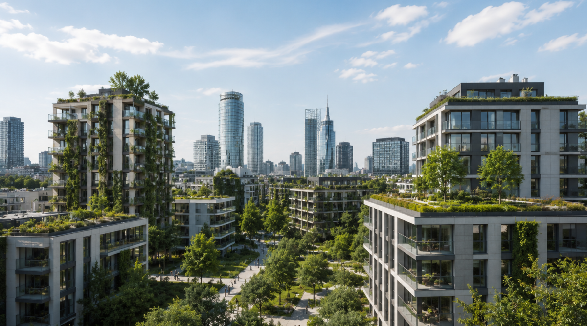 Città di fuoco con l’asfalto a 60°C. La svolta verde oltre il cemento