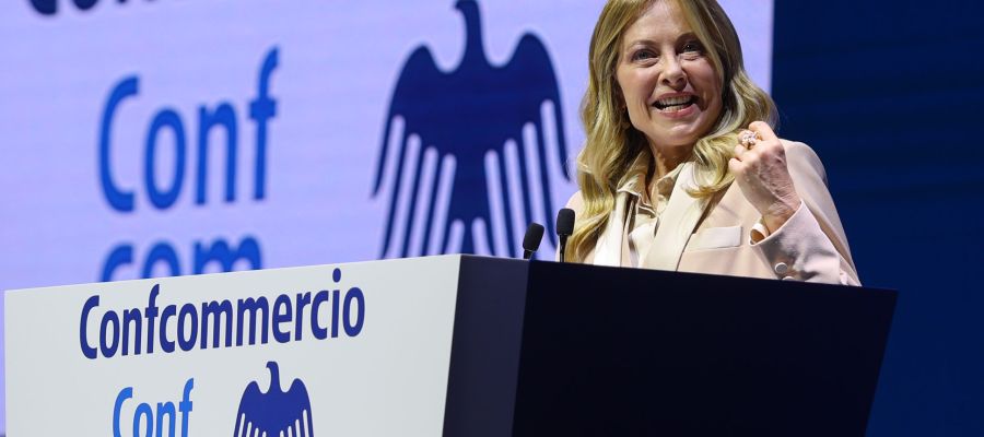 Assemblea Confcommercio, Meloni: “Emergenza giovani generazioni e necessità di ribaltare il calo demografico”