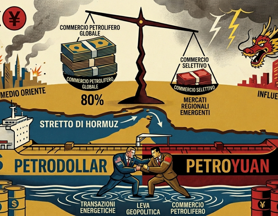 Petrodollaro sotto pressione? Il petroyuan avanza, ma non sostituisce